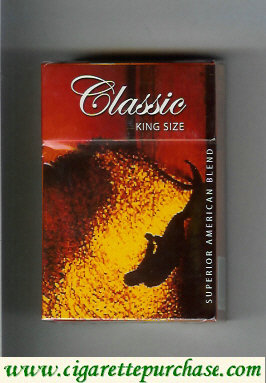 Classic king size cigarettes Superior American Blend